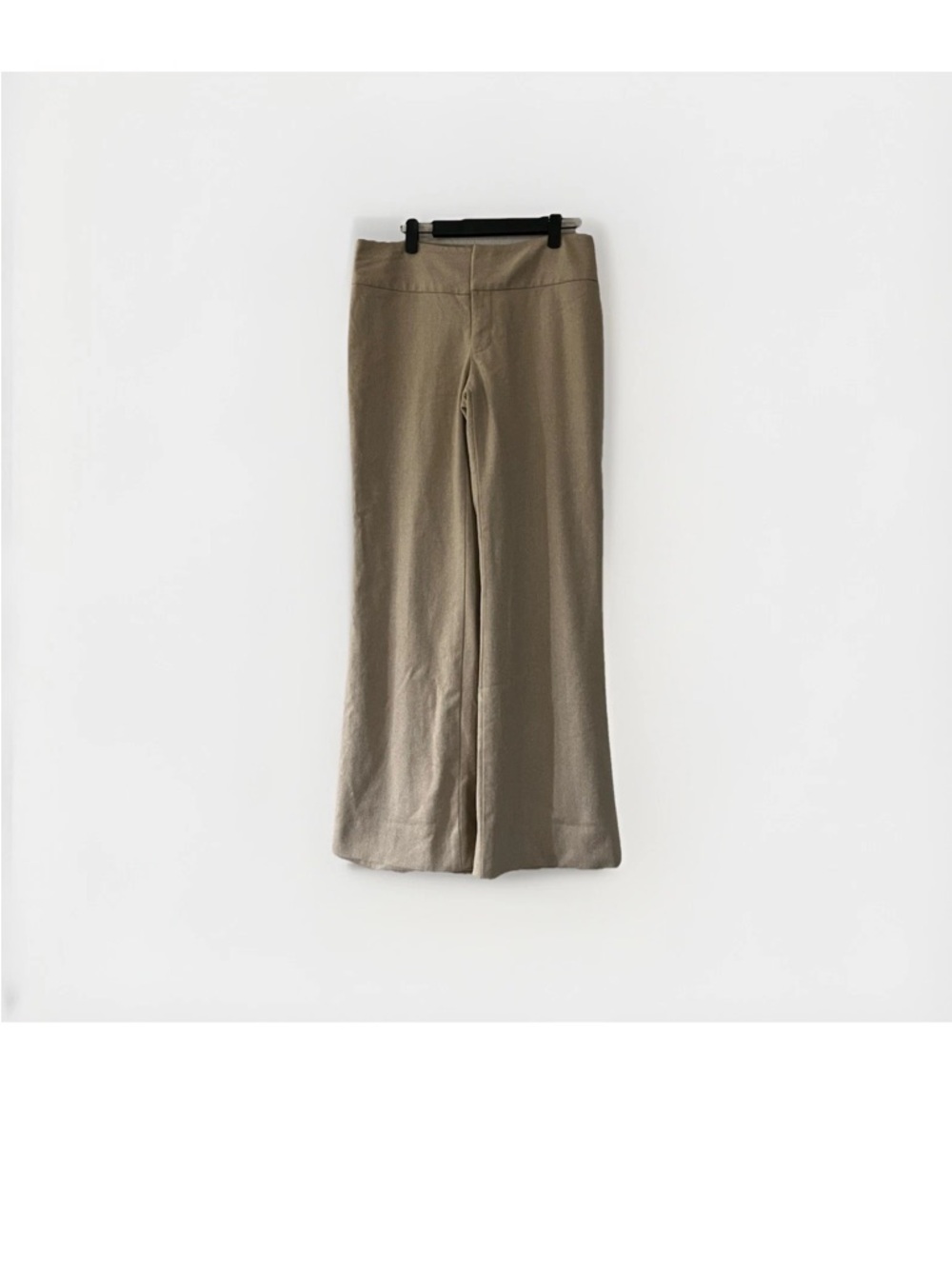 Banana Republic RN 54023 Beige Wool Blend Wide Leg Pants Women’s Size 4 - Picture 5 of 5